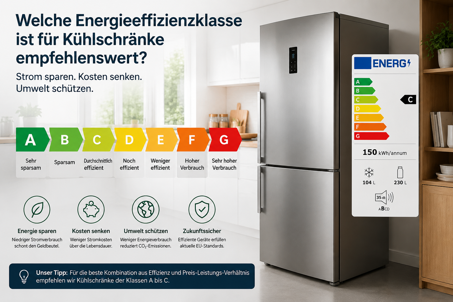 Energieeffizienzklasse Kühlschrank